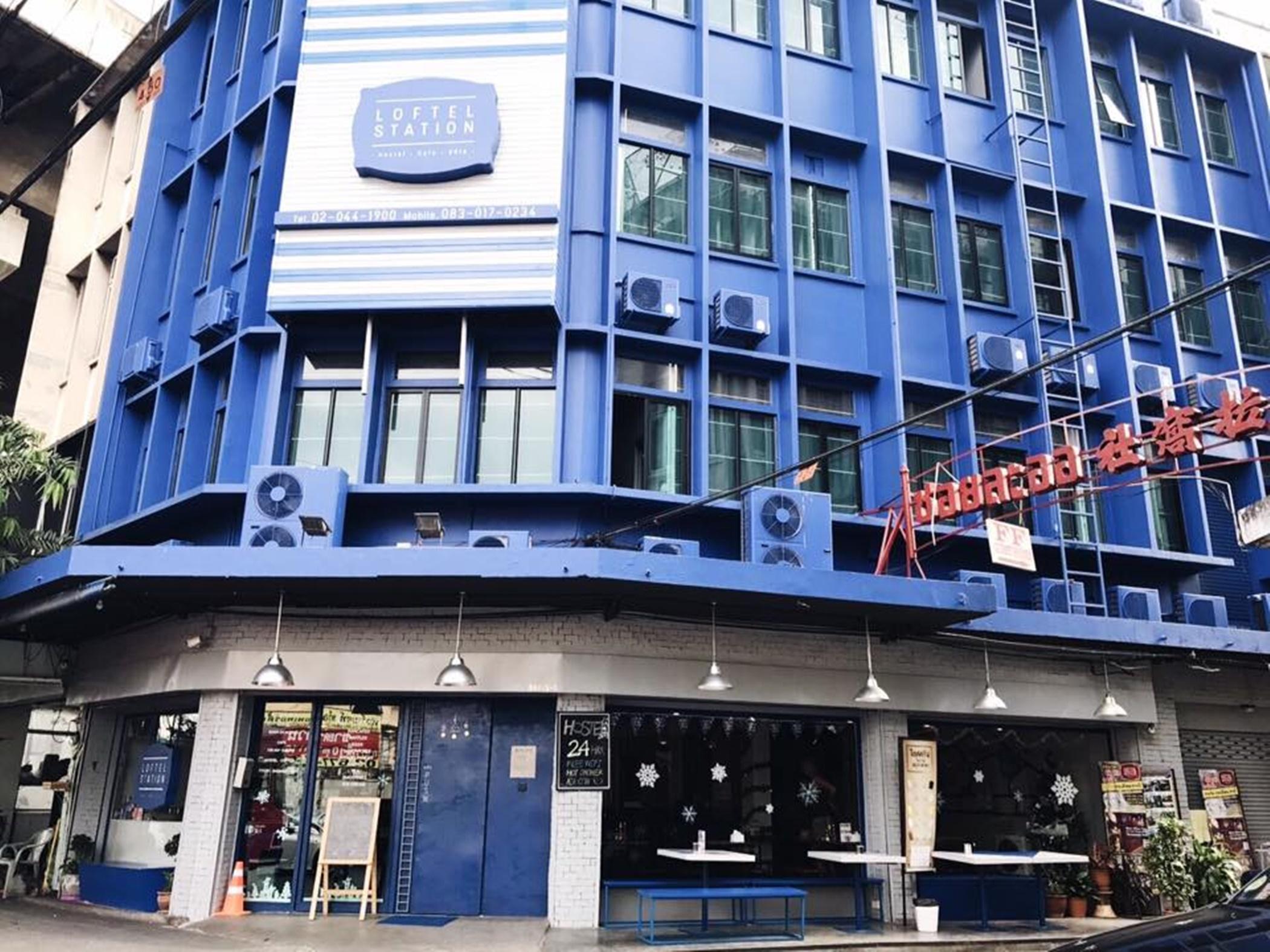 Loftel Station Hostel Bangkok Kültér fotó