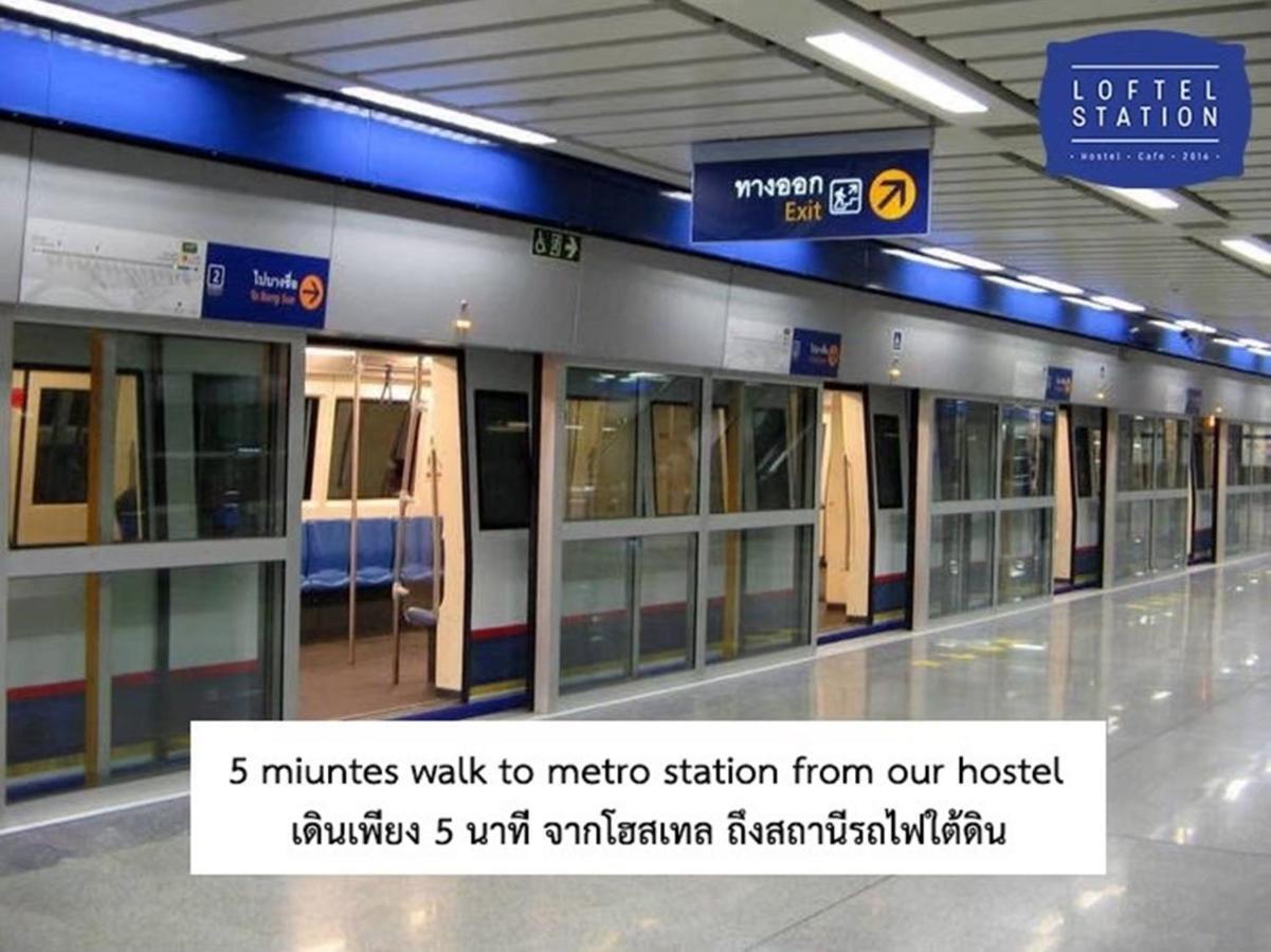 Loftel Station Hostel Bangkok Kültér fotó