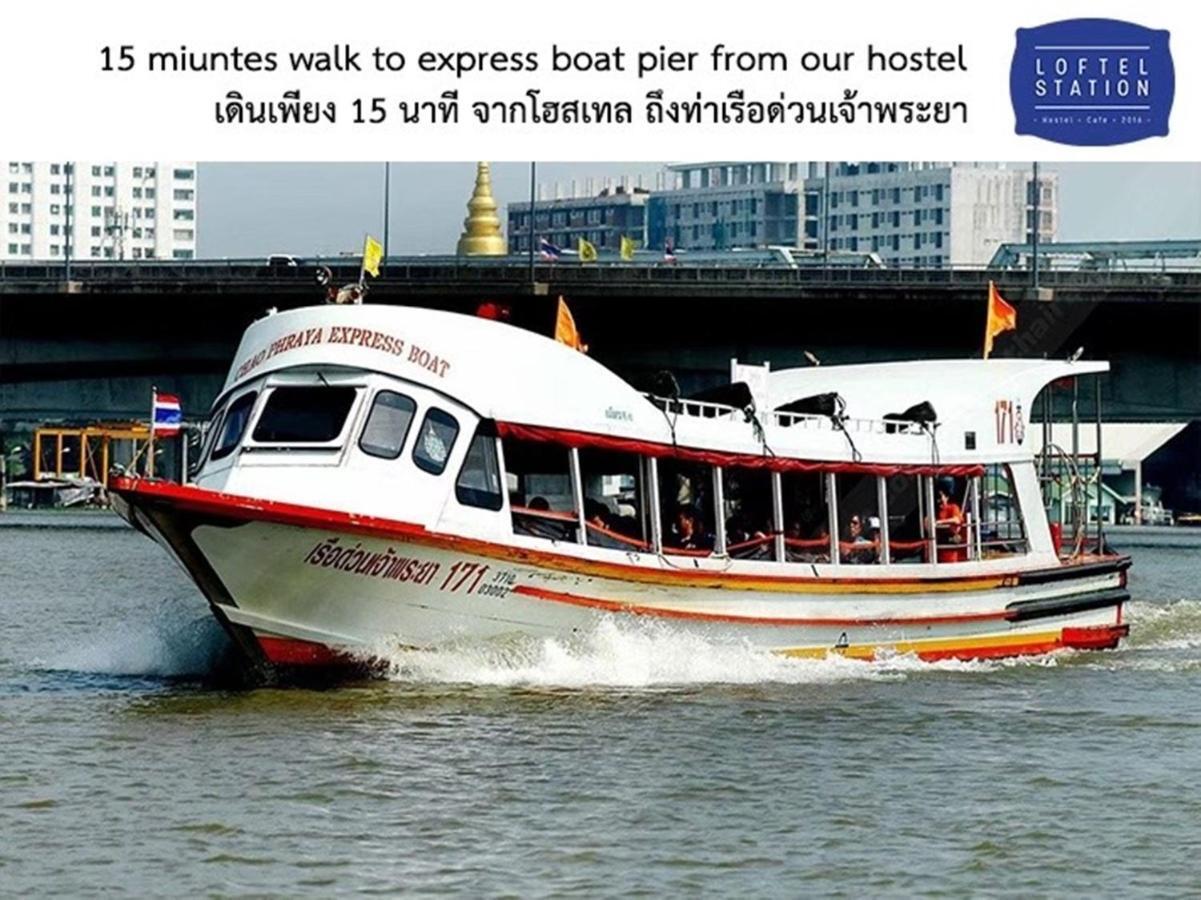 Loftel Station Hostel Bangkok Kültér fotó